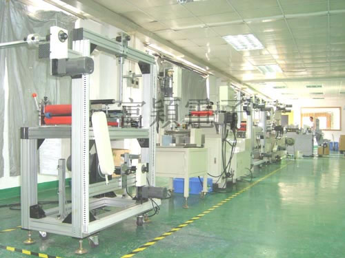 High precision CNC die cutting lines 1-02